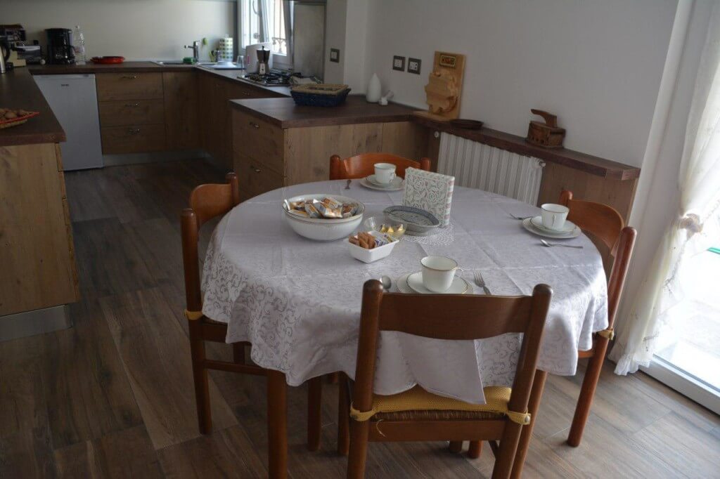 b&B La Scala di Rho, la colazione