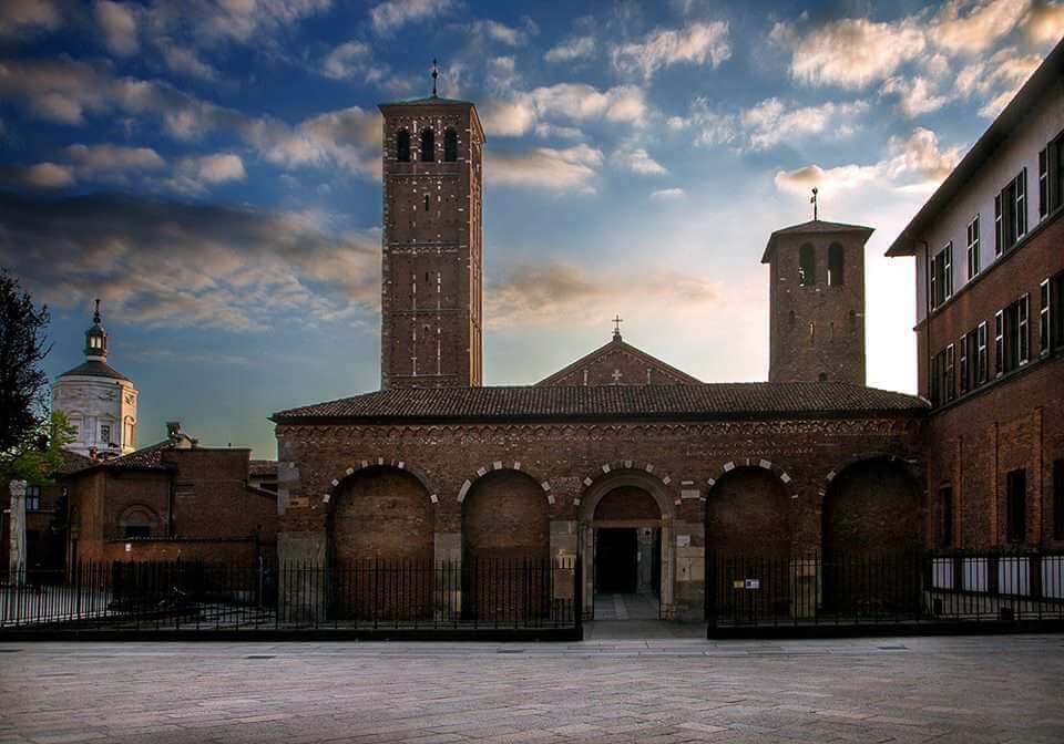 Milano,. chiesa di Sant'Ambrogio